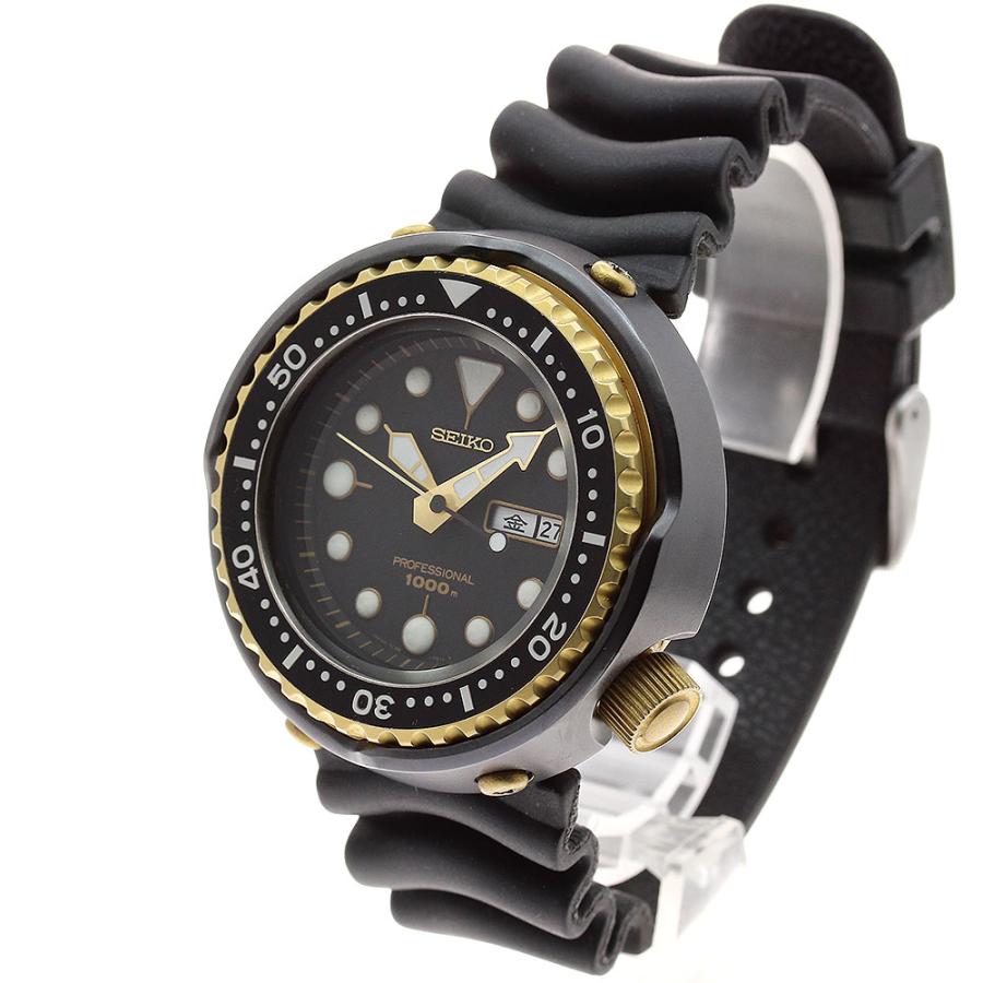 SEIKO プロスペックス QZ 1000m 電池式 7C46-7008 楽天市場】セイコー 中古 メンズ SEIKO プロフェッショナル