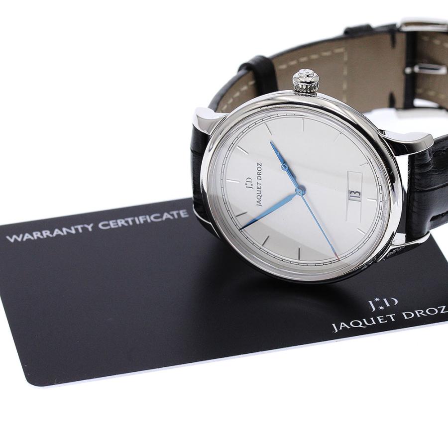 ジャケドロー JAQUET DROZ J017510240 グラン ウール デイト 裏スケルトン 自動巻き メンズ 美品 保証書付き_895174 JAQUET DROZ（ジャケ・ドロー） JAQUET DROZ J017510240 グラン ウール