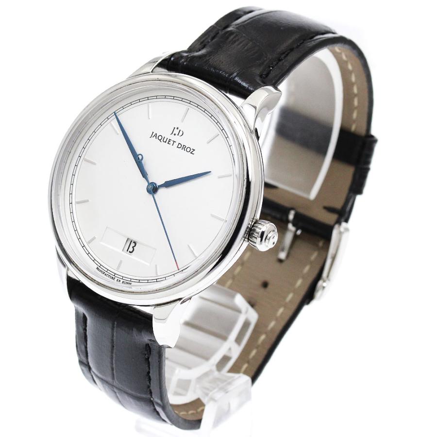 ジャケドロー JAQUET DROZ J017510240 グラン ウール デイト 裏スケルトン 自動巻き メンズ 美品 保証書付き_895174 JAQUET DROZ（ジャケ・ドロー） JAQUET DROZ J017510240 グラン ウール