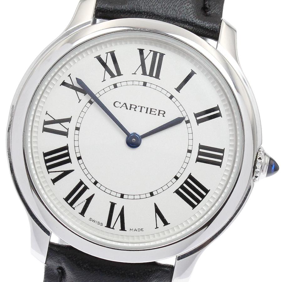 カルティエ CARTIER WSRN0031 ロンドマスト ドゥ カルティエ 36MM クォーツ ボーイズ 良品 保証書付き_895393 Cartier（カルティエ） CARTIER WSRN0031 ロンドマスト ドゥ 36MM