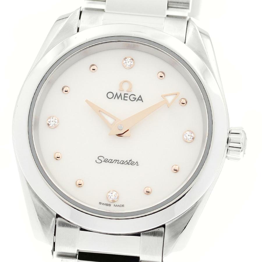 OMEGA オメガ 220.10.28.60.54.001 シーマスター アクアテラ 4Pダイヤ  