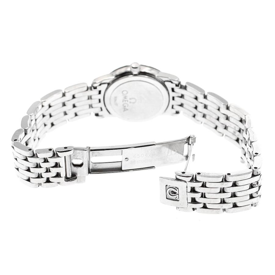 OMEGA オメガ 4570.75 デビル プレステージ 6Pダイヤ クォーツ  