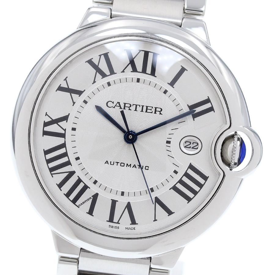カルティエ CARTIER W69012Z4 バロンブルーLM デイト 自動巻き メンズ 良品 保証書付き_896357 Cartier（カルティエ） CARTIER W69012Z4 バロンブルーLM デイト 自動