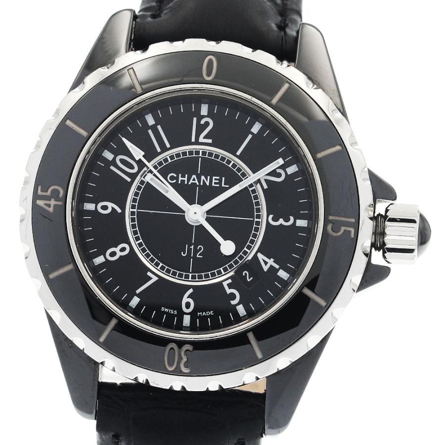 シャネル　J12 黒　セラミック H0680 33mm レディース腕時計 CHANEL（シャネル） 訳あり CHANEL H0680 J12 黒セラミック 33MM