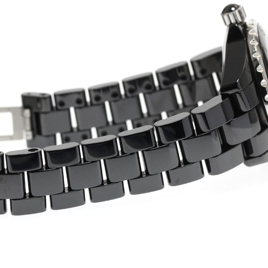 CHANEL 訳あり シャネル H0682 J12 黒セラミック 33MM クォーツ  