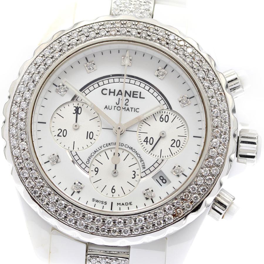 CHANEL（シャネル） CHANEL H2009 J12 白セラミック アフターダイヤ