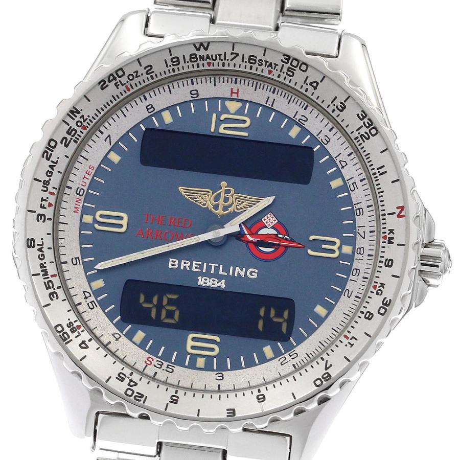 ブライトリング クロノスペース Ref.A56012.1  アナデジ　クオーツ ブライトリング 値下 BREITLING A56012.1 クロノスペース