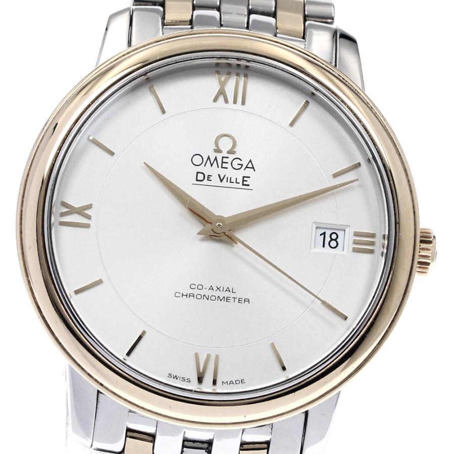 オメガ OMEGA 424.20.37.20.02.001 デビル プレステージ コーアクシャル クロノメーター 自動巻き メンズ 保証書付き_896882 OMEGA（オメガ） OMEGA 424.20.37.20.02.001 デビル プレステージ