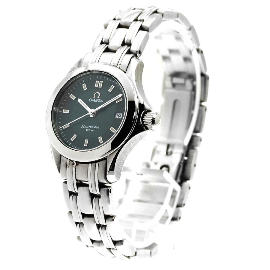 OMEGA オメガ 2581.72 シーマスター120M デイト クォーツ レディース  