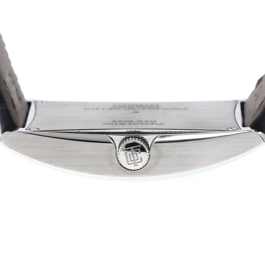 【美品】TIFFANY&Co. 'ティファニー 時計‘デイト　新品電池　男女兼用 ティファニー アトラス ハートデイト 腕時計 クオーツ ピンク