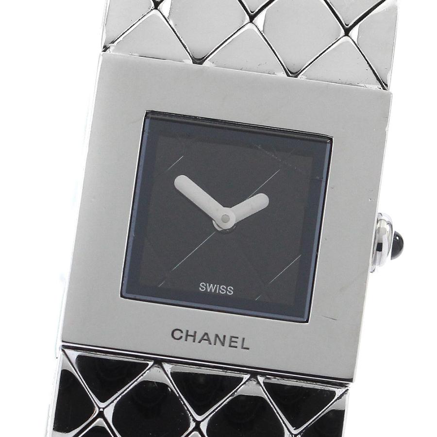 CHANEL シャネル H0009 マトラッセ クォーツ レディース _897418