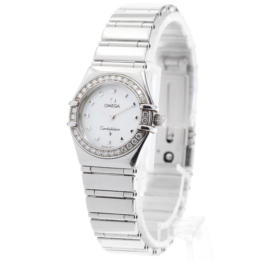 OMEGA オメガ 1465.71 コンステレーション ダイヤベゼル ホワイト  