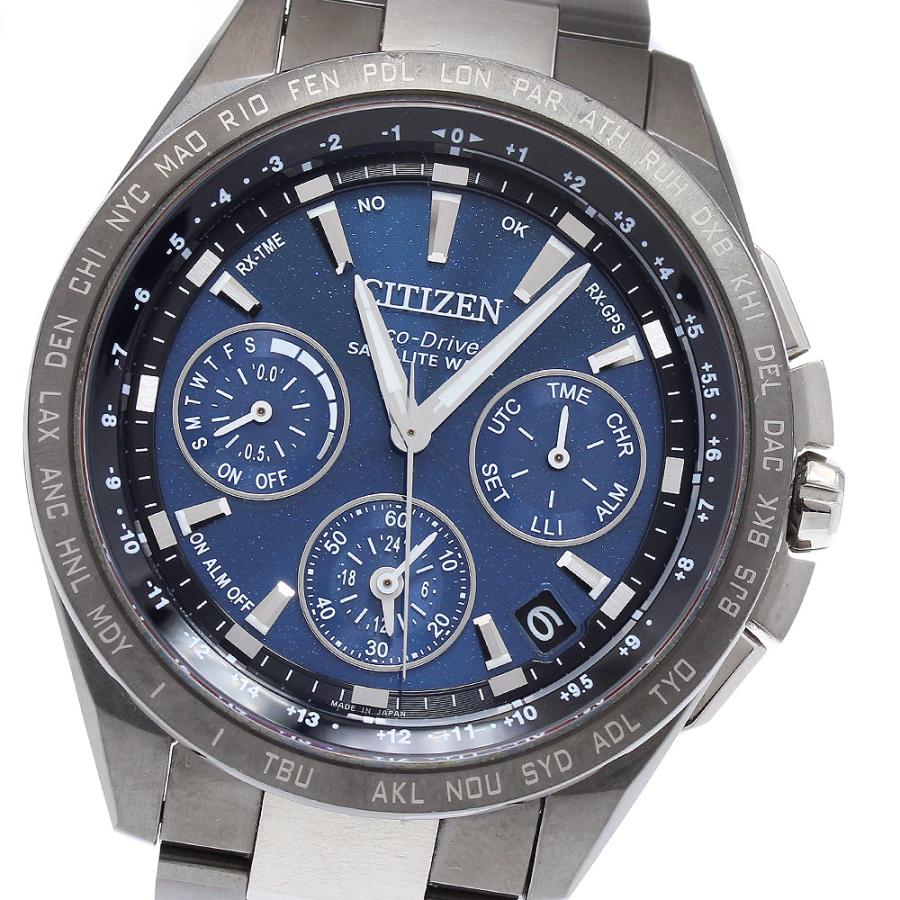 【美品】シチズンアテッサエコドライブCC9065-56Lチタン30周年限定モデル CITIZEN シチズン CC9065-56L/F900-T023177 アテッサ30周年記念