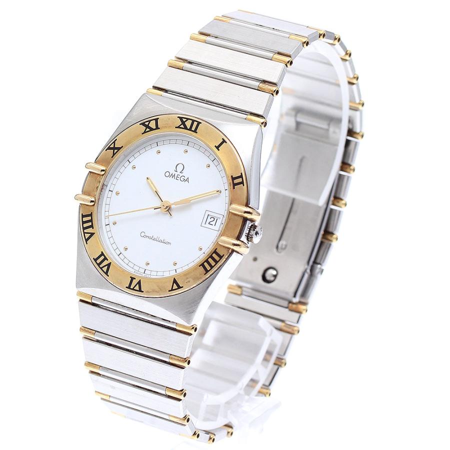 OMEGA オメガ コンステレーション YGベゼル ハーフバー デイト