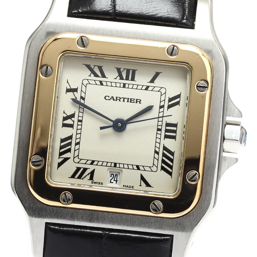 Cartier カルティエ CARTIER W200114B サントスガルベ LM YGベゼル  