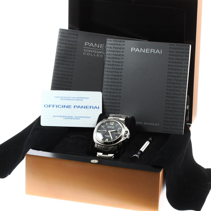 パネライ　ルミノール　PANERAI Luminor PAM00112 自動巻 トケマー:PANERAI 最終R番 PAM00112 ルミノールベース 美品