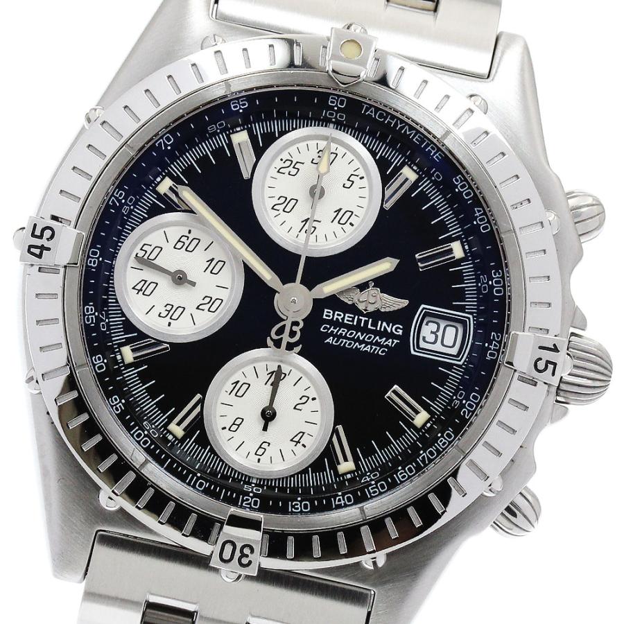 ブライトリング（BREITLING） BREITLING A13350 クロノマット ブラック