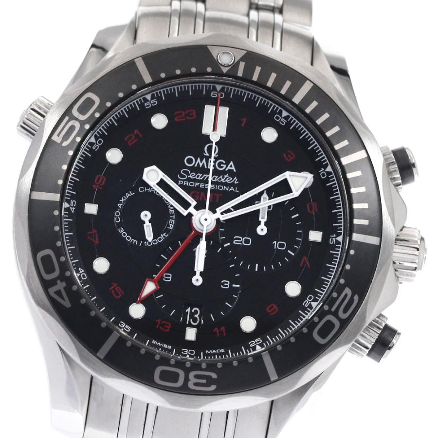 オメガ OMEGA 212.30.44.52.01.001 シーマスター ダイバー 300M コーアクシャル GMT クロノグラフ 自動巻き メンズ 良品 保証書付き_899076 OMEGA（オメガ） OMEGA 212.30.44.52.01.001 シーマスター ダイバー