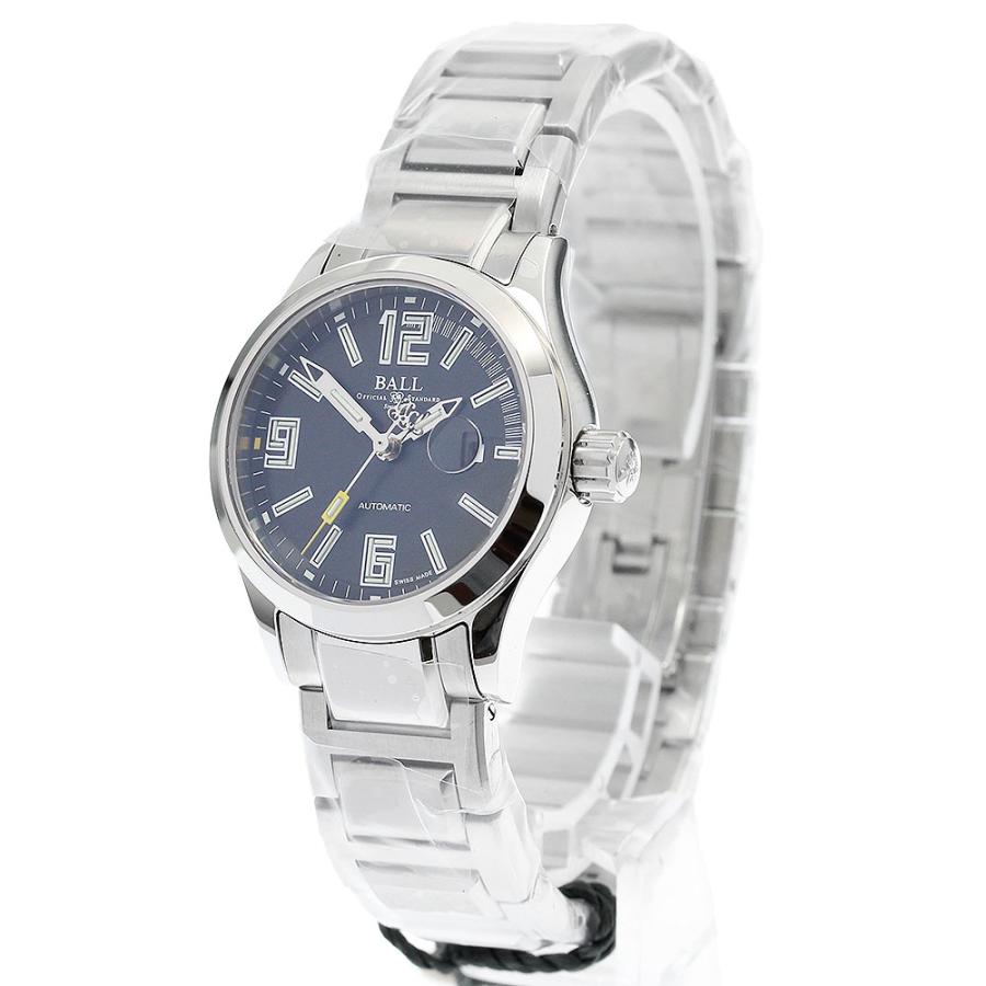 ボールウォッチ BALLWATCH NL1026C-S4A-BKGR エンジニアIII レジェンド デイト 自動巻き レディース 未使用品 保証書付き_899242の画像