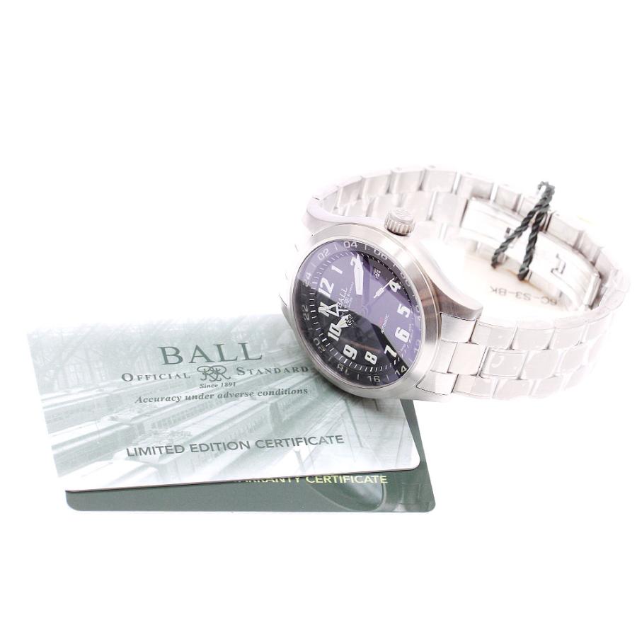 ボールウォッチ BALLWATCH GM1086C-S3-BK エンジニアII ナビゲーター デイト 自動巻き メンズ 未使用品 保証書付き_899251の画像