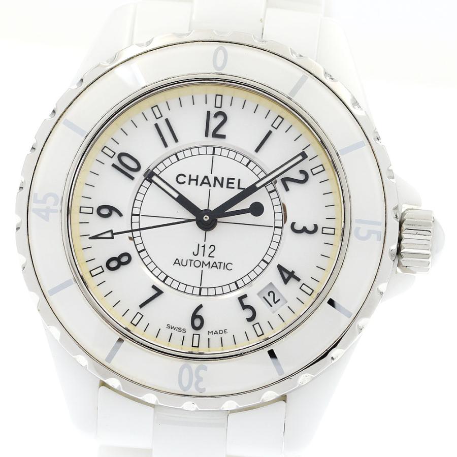 シャネル CHANEL H0970 J12 白セラミック 自動巻き メンズ _899646 CHANEL（シャネル） CHANEL H0970 J12 白セラミック 自動巻き メンズ