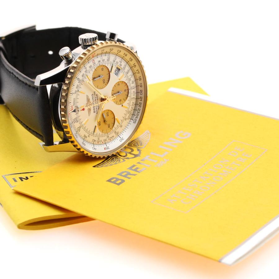 BREITLING ナビタイマーGMT46mmA24322 OH済ブライトリング ブライトリング（BREITLING） BREITLING D23322/D232G34WBA ナビ