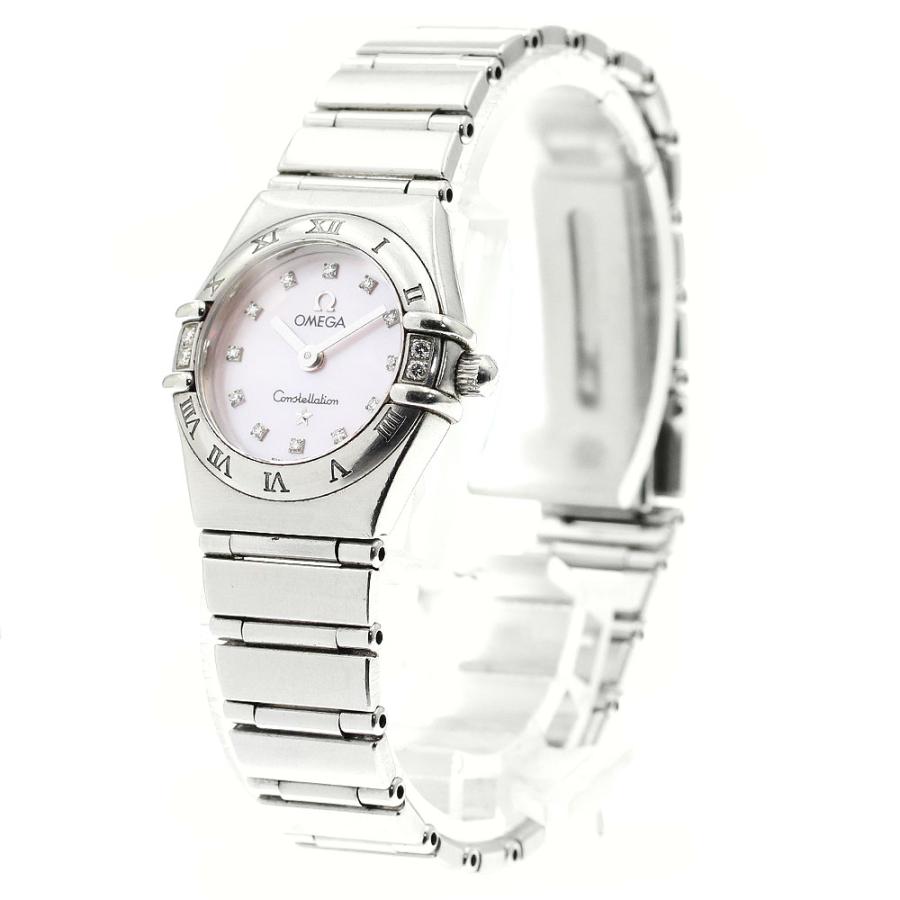 OMEGA オメガ 1567.66 コンステレーション ミニ 14Pダイヤ クォーツ  