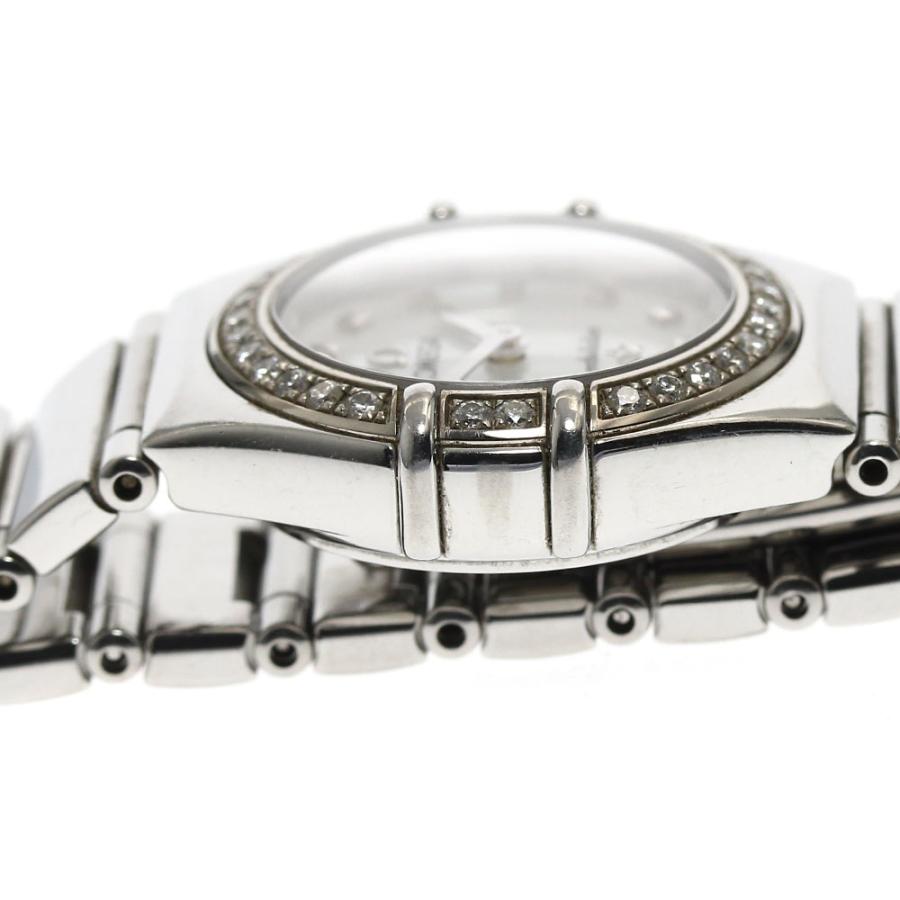 OMEGA オメガ 1465.71 コンステレーション ダイヤベゼル ホワイト  