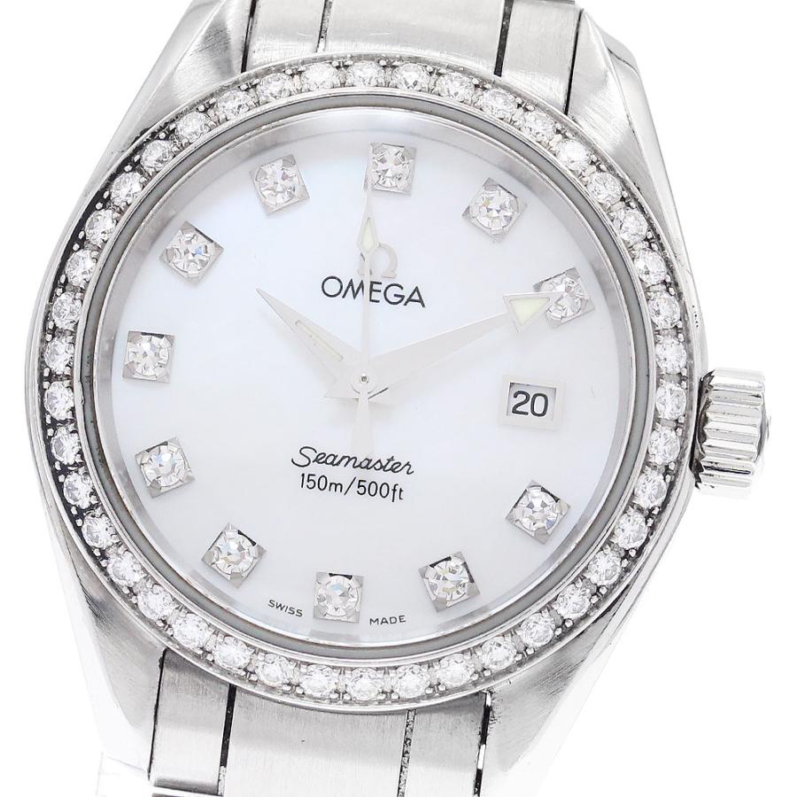 OMEGA オメガ 2579.75 シーマスター アクアテラ ダイヤベゼル 11P  