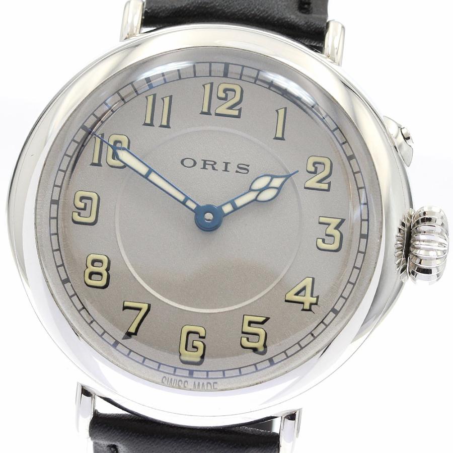 オリス ORIS 7736 ビッグクラウン 1917 限定モデル 自動巻き メンズ 良品 箱・保証書付き_964376 ORIS（オリス） ORIS 7736 ビッグクラウン 1917 限定モデル 自動巻き