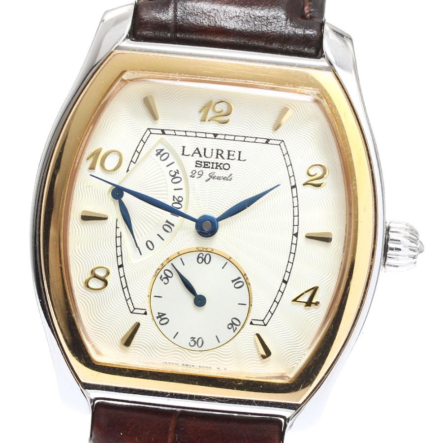 ロ*ブ様 【ジャンク品】 SEIKO セイコー ローレル 手巻き式 メンズ SEIKO（セイコー） ジャンク SEIKO 4S29-5000/LJAR600 ローレル パワー