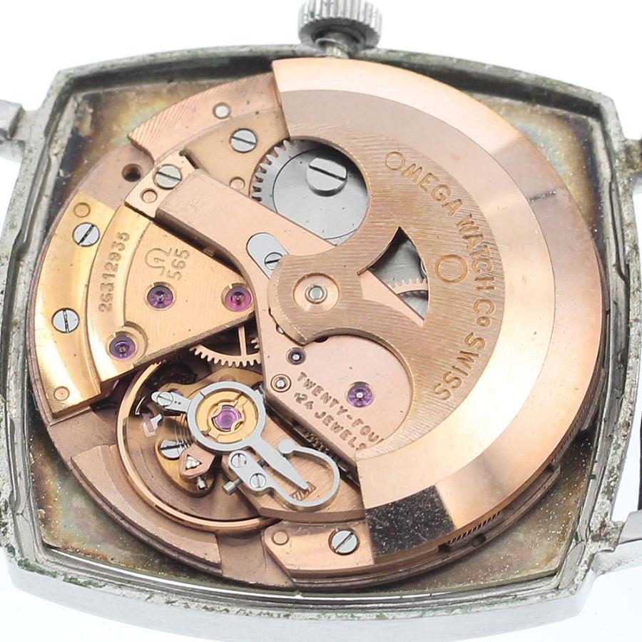 OMEGA オメガ 162.025 スクエア デイト Cal.565 自動巻き メンズ  
