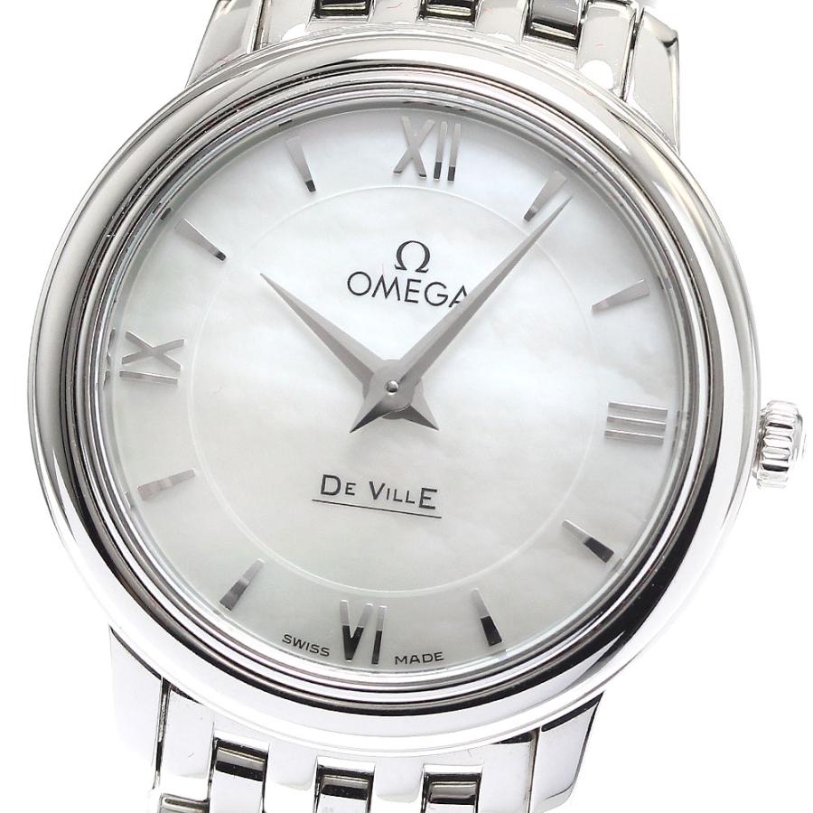 OMEGA オメガ 424.10.27.60.05.001 デビル プレステージ クォーツ  