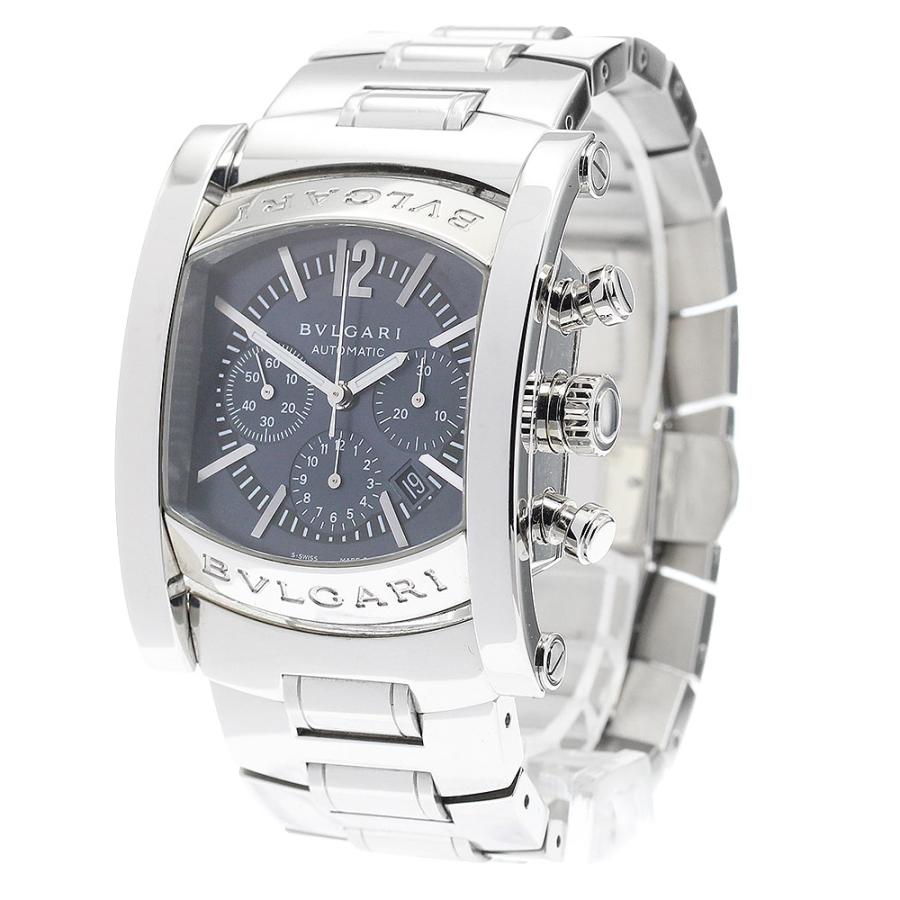 BVLGARI ブルガリ AA44SCH アショーマ クロノグラフ デイト 自動巻き  