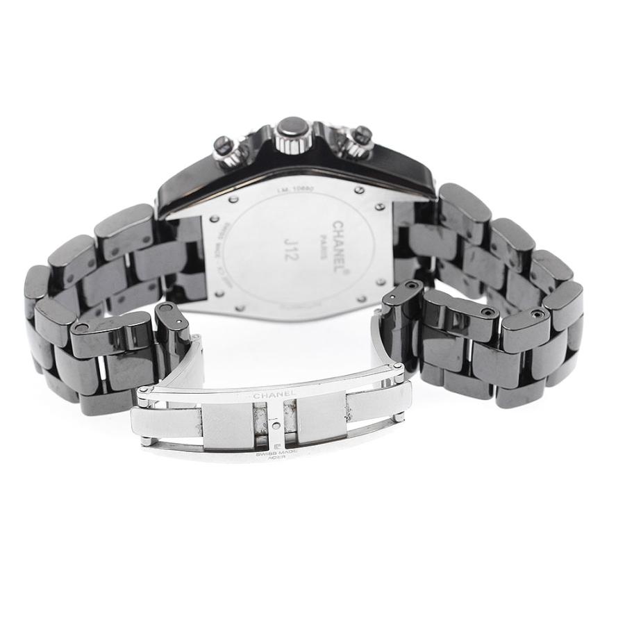 CHANEL（シャネル） CHANEL J12 クロノグラフ 2重ダイヤベゼル 自動