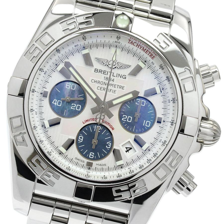 ブライトリング BREITLING AB0110 クロノマット 44 シェル文字盤 日本限定 300本 自動巻き メンズ 良品 _902478 ブライトリング（BREITLING） BREITLING AB0110 クロノマット 44