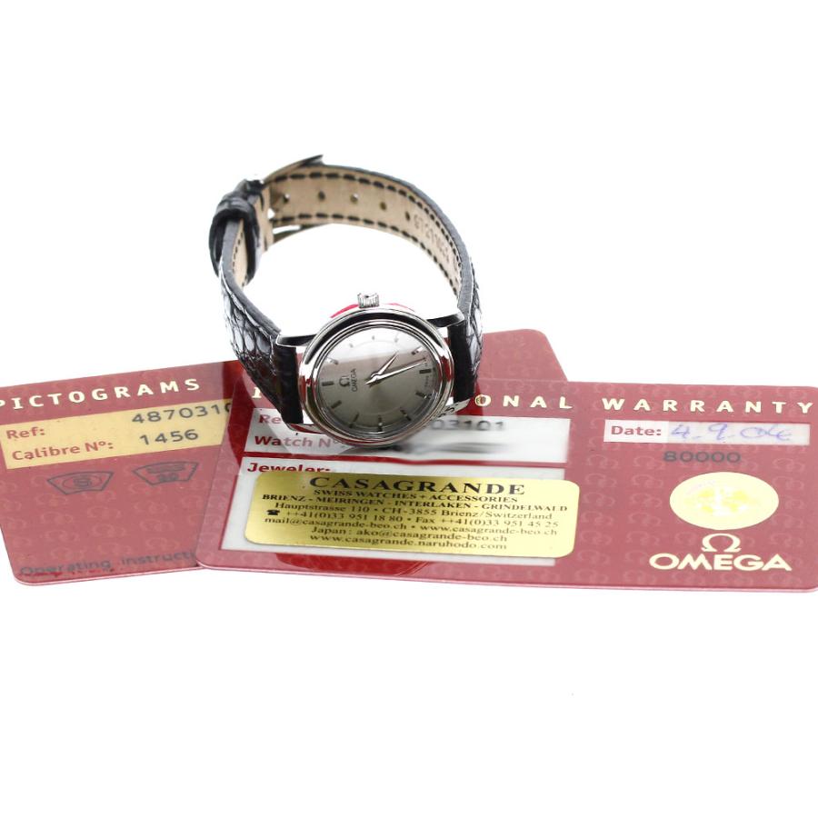 OMEGA オメガ 4870.31.01 デビル クォーツ レディース 良品 保証書付き  