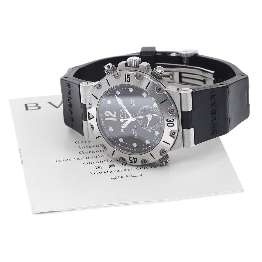 BVLGARI SD38SGMT スクーバ　自動巻き　メンズ　腕時計　ダイバー BVLGARI（ブルガリ） BVLGARI SD38SGMT ディアゴノ スクーバ GMT