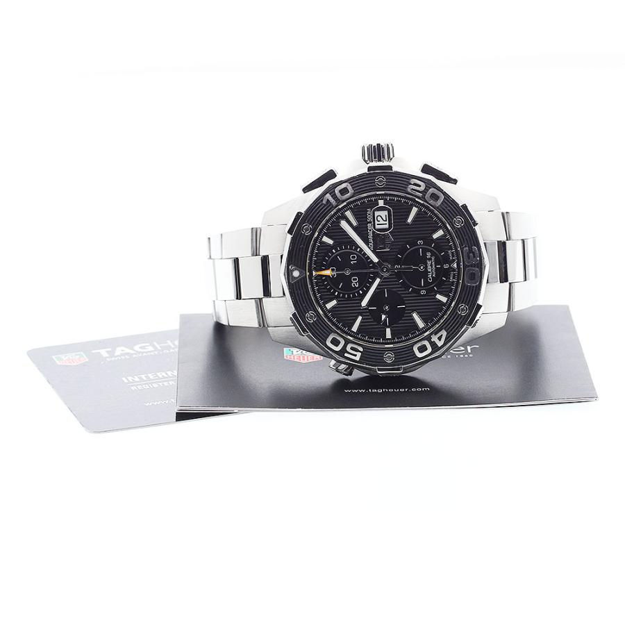 TAG HEUER タグホイヤー CAJ2110 アクアレーサー デイト クロノグラフ  