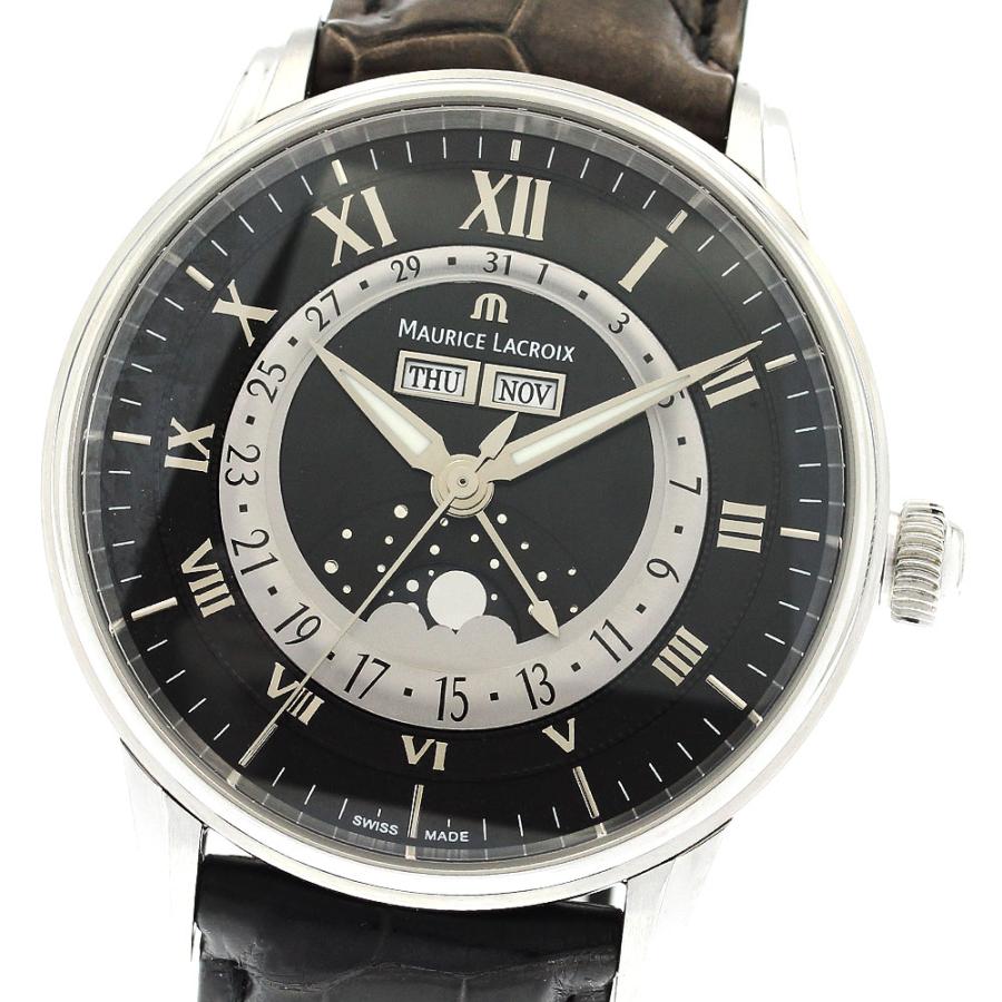 モーリス・ラクロア Maurice Lacroix MP6428 マスターピース 裏スケルトン 自動巻き メンズ 良品 _903307 モーリス・ラクロア Maurice Lacroix MP6428 マスターピース 裏