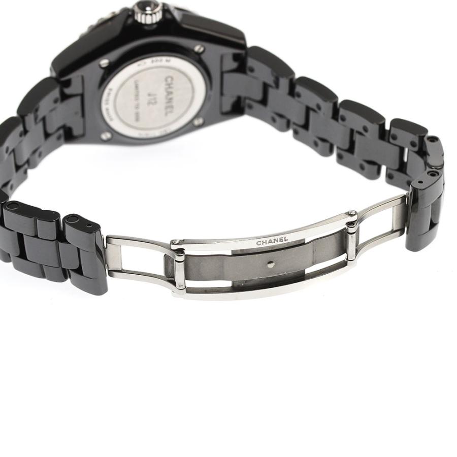 シャネル CHANEL 腕時計 J12 エレクトロ H7121 世界限定1225本 マルチカラーインデックス ブラック文字盤 ブラックセラミック クオーツアナログ 【中古】 ジェムラインジャパン - 公式サイト - / 未使用 シャネル J12 H7121