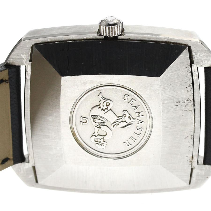 OMEGA オメガ シーマスター デイト スクエア 自動巻き メンズ _903578