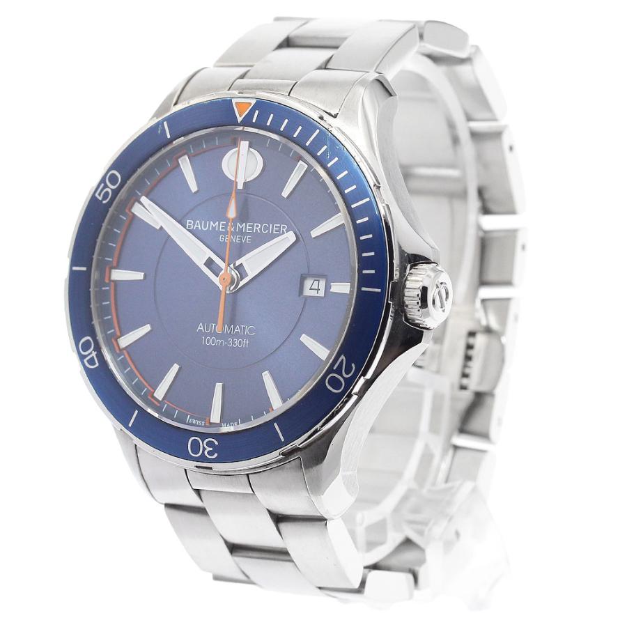 ボーム＆メルシェ Baume & Mercier M0A10378 クリフトン クラブ デイト 自動巻き メンズ 保証書付き_903647の画像
