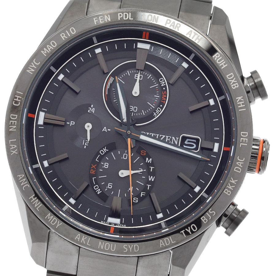 シチズン CITIZEN H800-T025871/AT8185-62E アテッサ エコドライブ ソーラー電波 メンズ _884457 CITIZEN（シチズン） CITIZEN H800-T025871/AT8185-62E アテッサ エコ