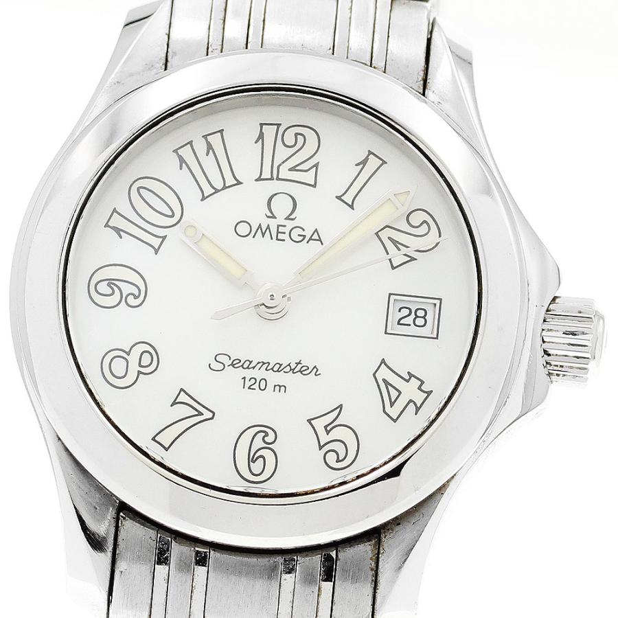 オメガ OMEGA 2581.70 シーマスター120 デイト クォーツ レディース _903892 OMEGA（オメガ） OMEGA 2581.70 シーマスター120 デイト クォーツ