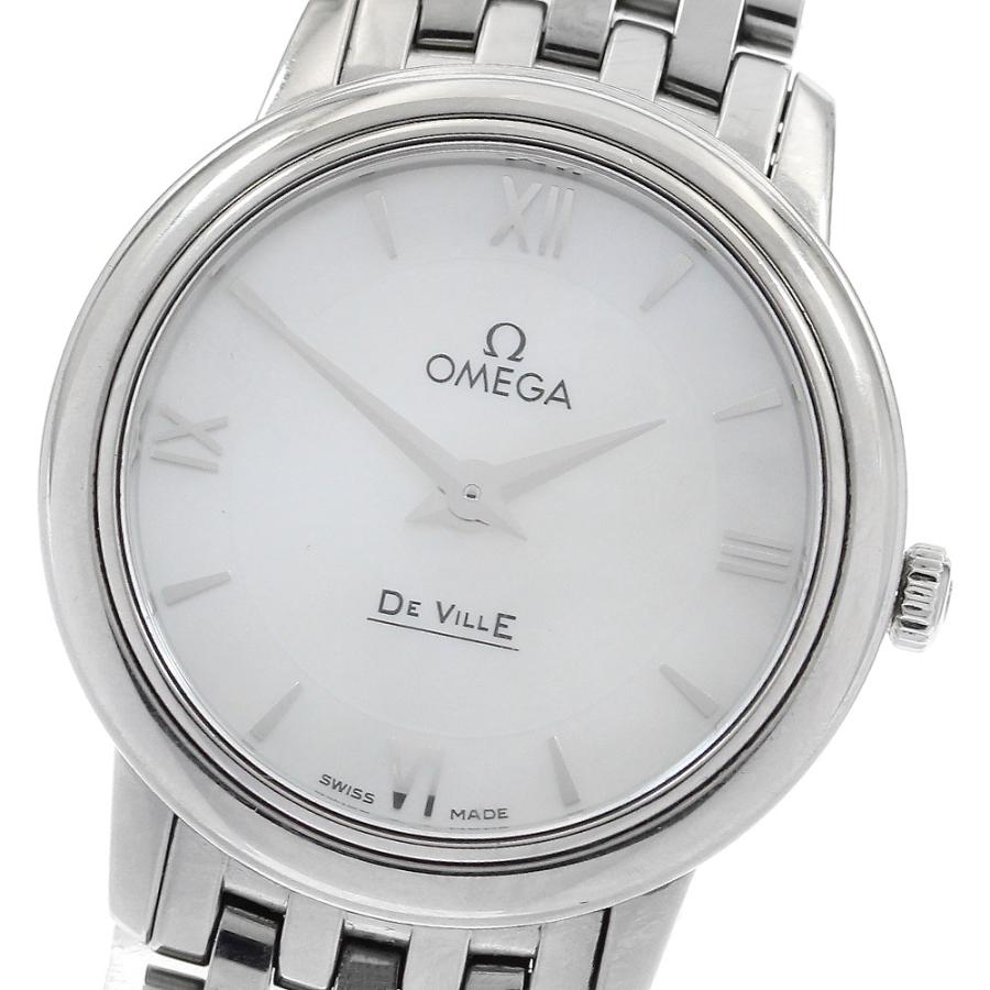 OMEGA オメガ 424.10.27.60.05.001 デビル プレステージ クォーツ  