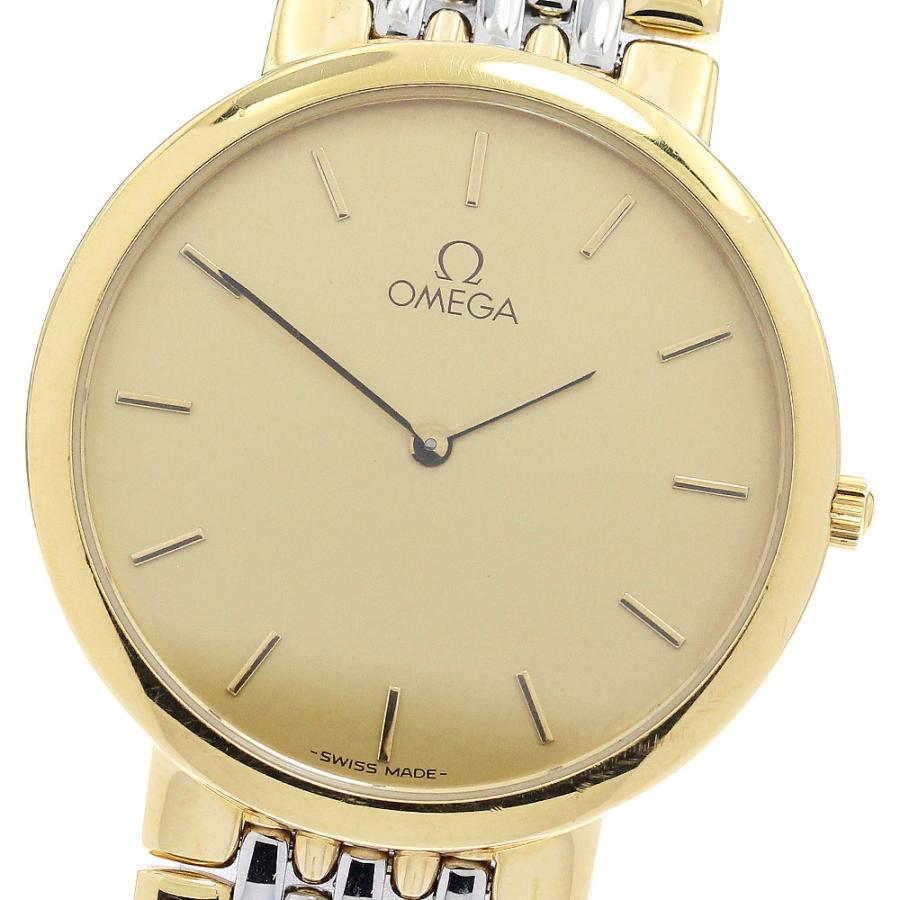 OMEGA オメガ De Ville 18K 金無垢 メンズ 2011年保証書有 OMEGA オメガ De Ville 18K 金無垢 メンズ 2011年保証書有 OMEGA