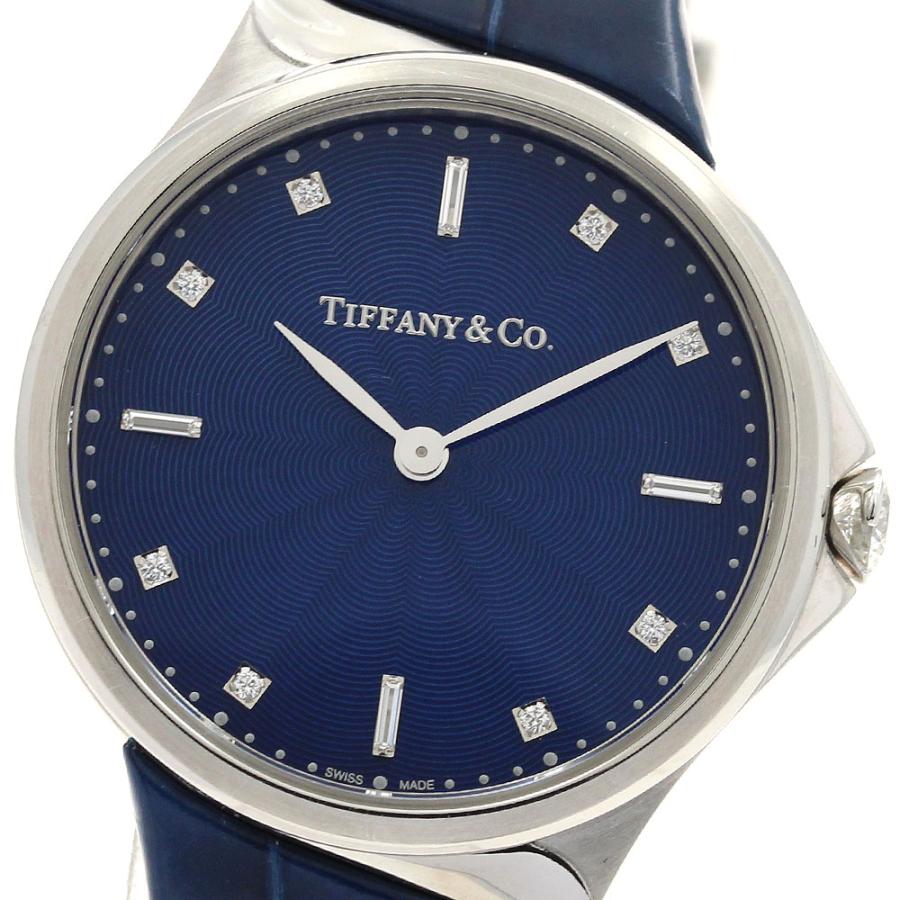 TIFFANY&Co. ティファニー 60874778 メトロ 2 ハンド 8Pダイヤモンド  
