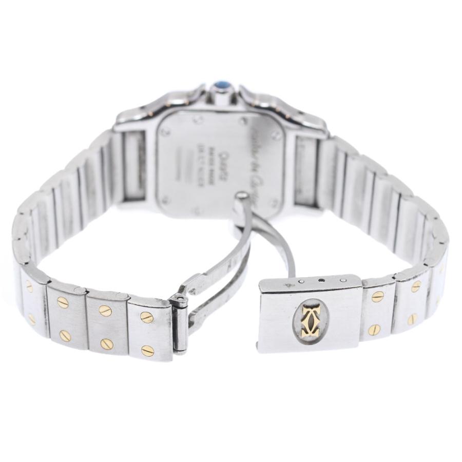 Cartier カルティエ サントスガルベ SM/YGコンビ 純正コマ Cartier（カルティエ） 訳あり CARTIER W20008C4 サントスガルベ SM YG