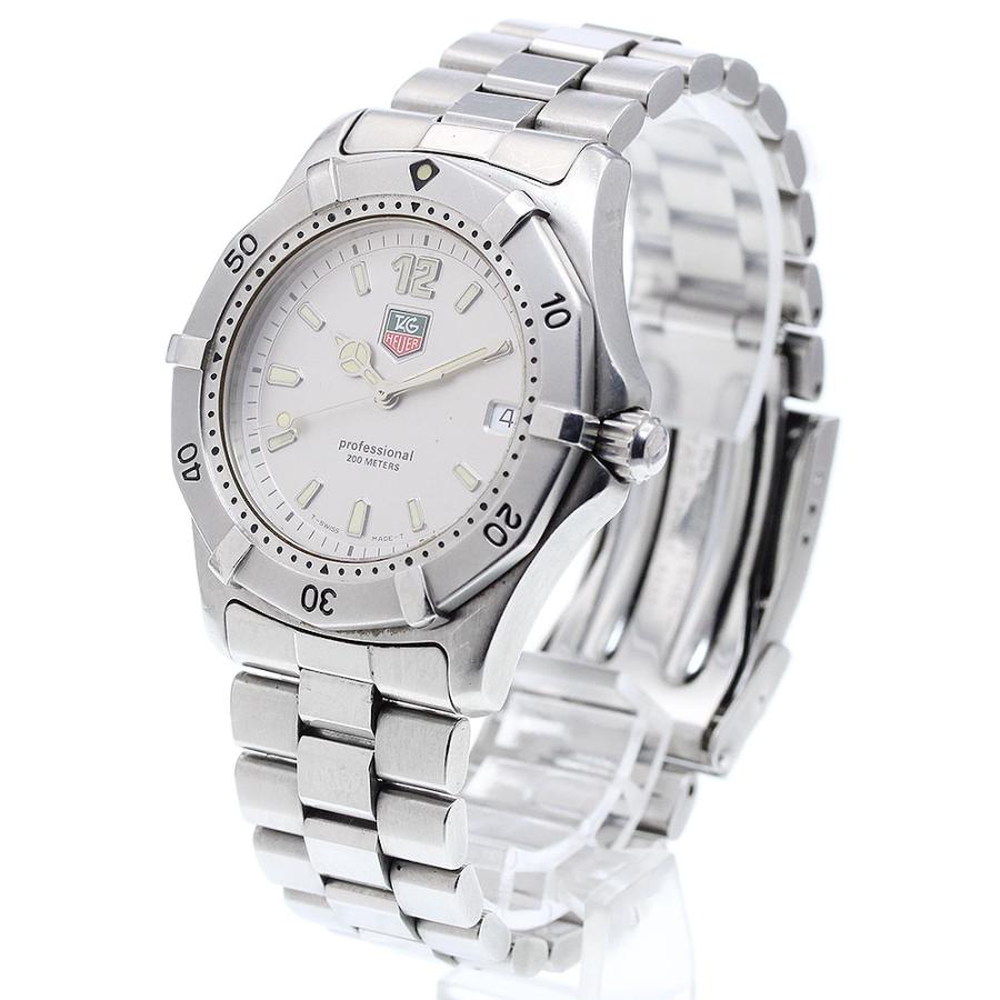 美品　TAG Heuer プロフェッショナル 時計　WK1112-1 200m タグホイヤー TAG HEUER WK1112 プロフェッショナル200 デイト